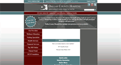 Desktop Screenshot of dallascohospital.org